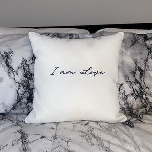“I am Love” pillows ✨